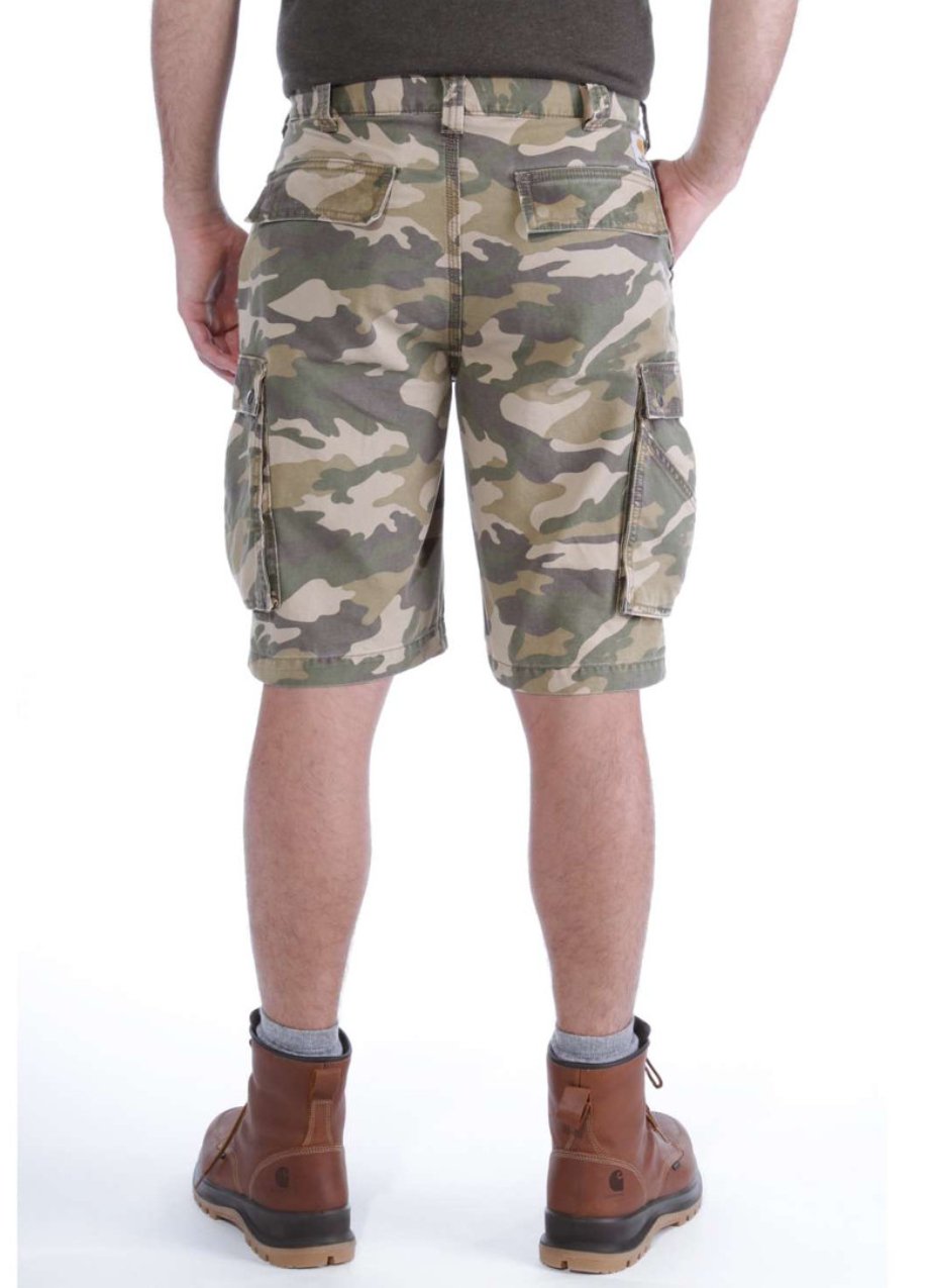 Carhartt rugged cargo camo short online